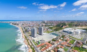 Vista área do Parque Shopping Maceió