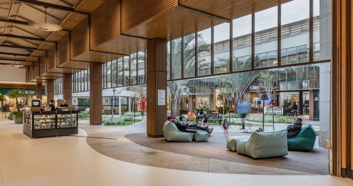 área externa do Franca Shopping