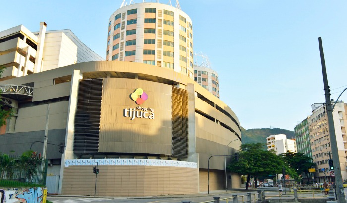 fachada do Shopping Tijuca