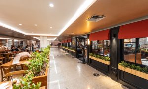 Praça de alimentação Shopping Tijuca